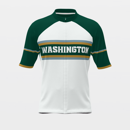 Washington Evergreen Heritage Badge Cycling Jersey – Front view