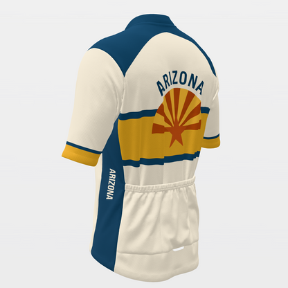Arizona State Race Kit — sponsor-band Cycling Jersey – Back Left view