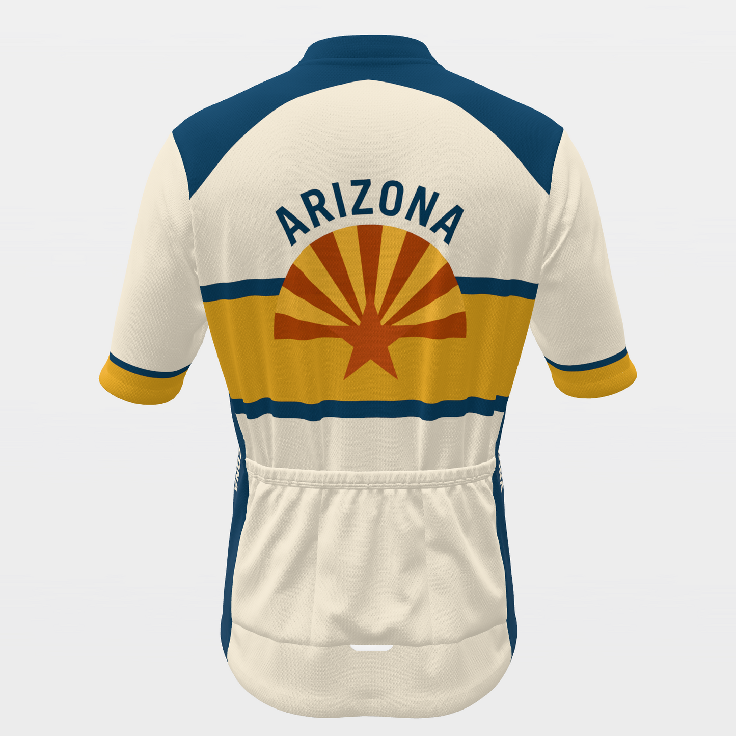 Arizona State Race Kit — sponsor-band Cycling Jersey – Back view