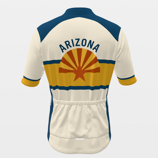 Arizona State Race Kit — sponsor-band Cycling Jersey – Back view