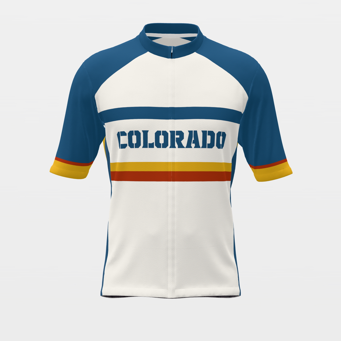 Colorado State Race Kit — sponsor-band Cycling Jersey – Front view