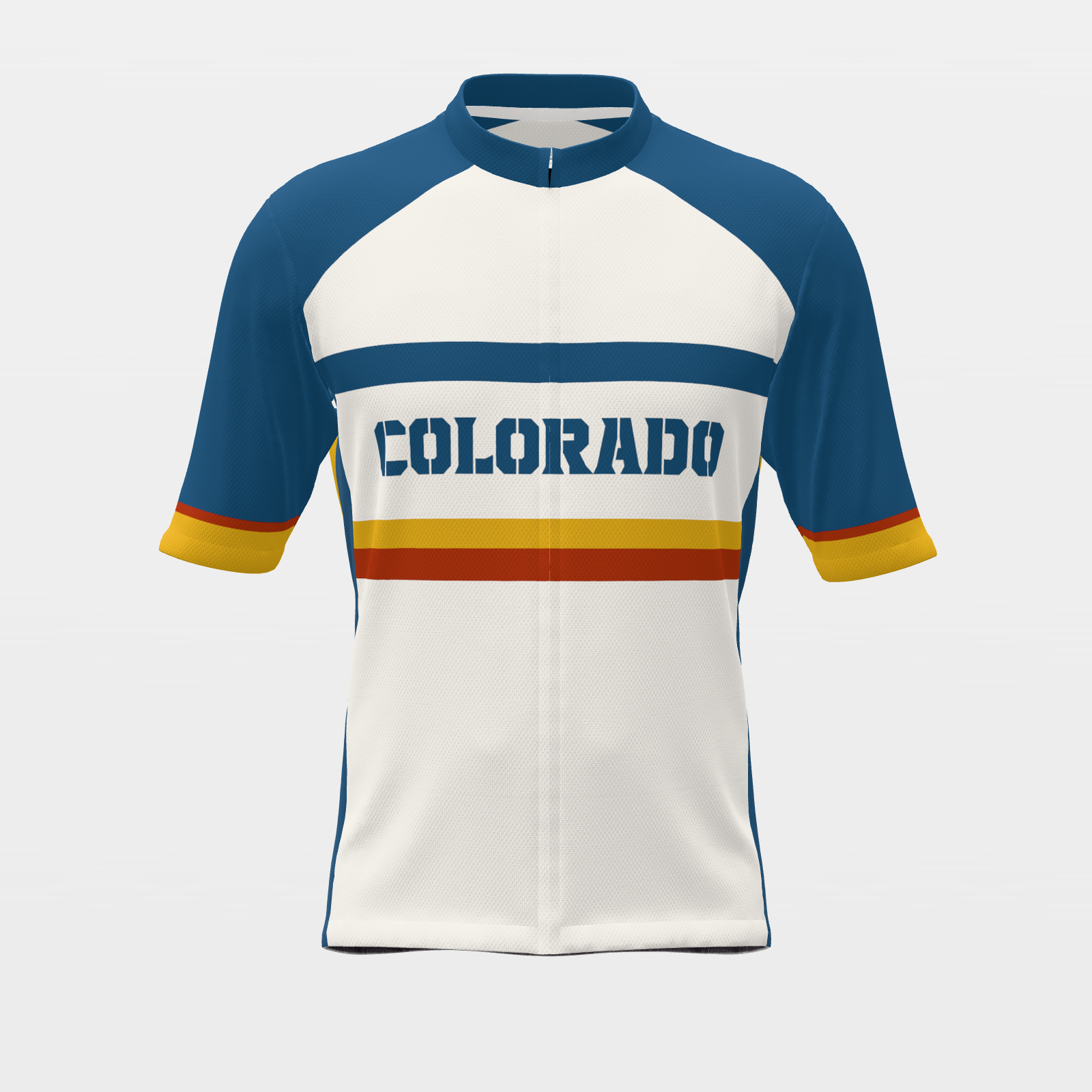 Colorado State Race Kit — sponsor-band Cycling Jersey – Front view