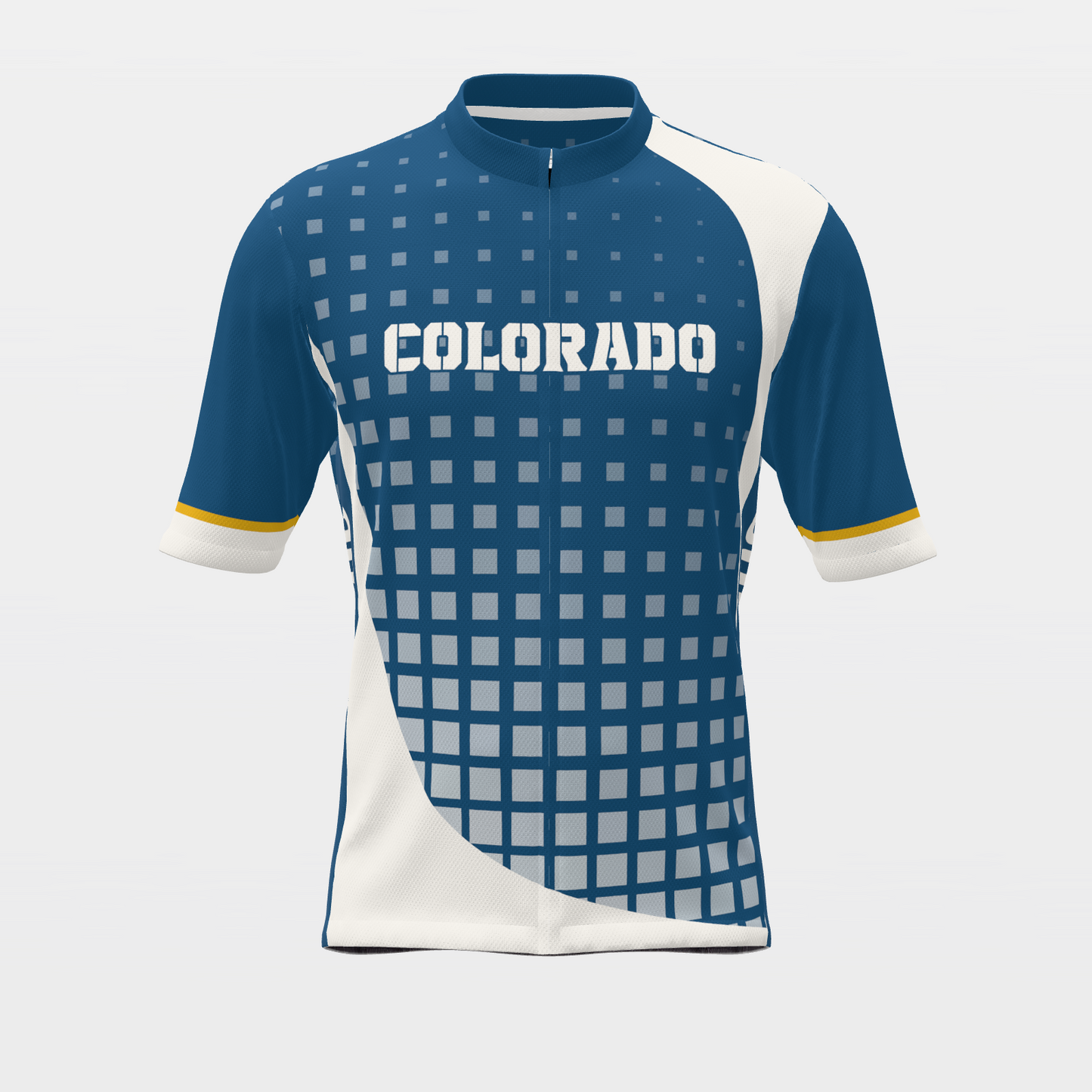 Colorado State Race Kit — modern speed-fade Cycling Jersey – Front view
