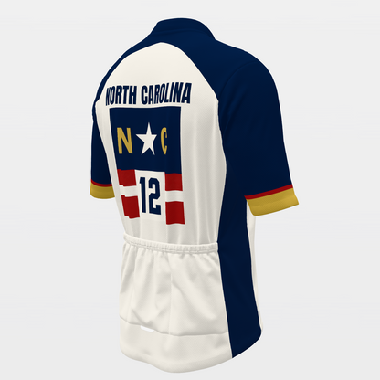 North Carolina State Race Kit — sponsor-band Cycling Jersey – Back Right view