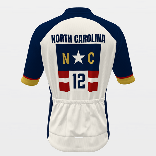 North Carolina State Race Kit — sponsor-band Cycling Jersey – Back view