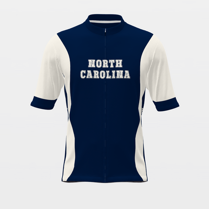 North Carolina State Race Kit — modern speed-fade Cycling Jersey – Front view
