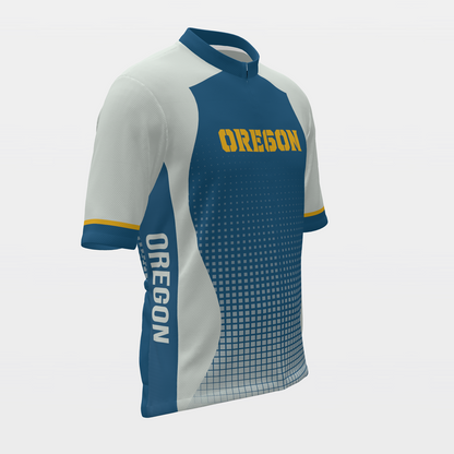 Oregon State Race Kit — modern speed-fade Cycling Jersey – Front Right view