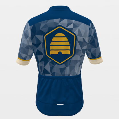 Utah State Race Kit — modern speed-fade Cycling Jersey – Back view