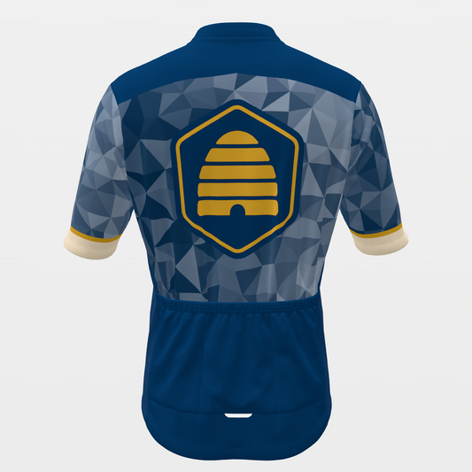 Utah State Race Kit — modern speed-fade Cycling Jersey – Back view