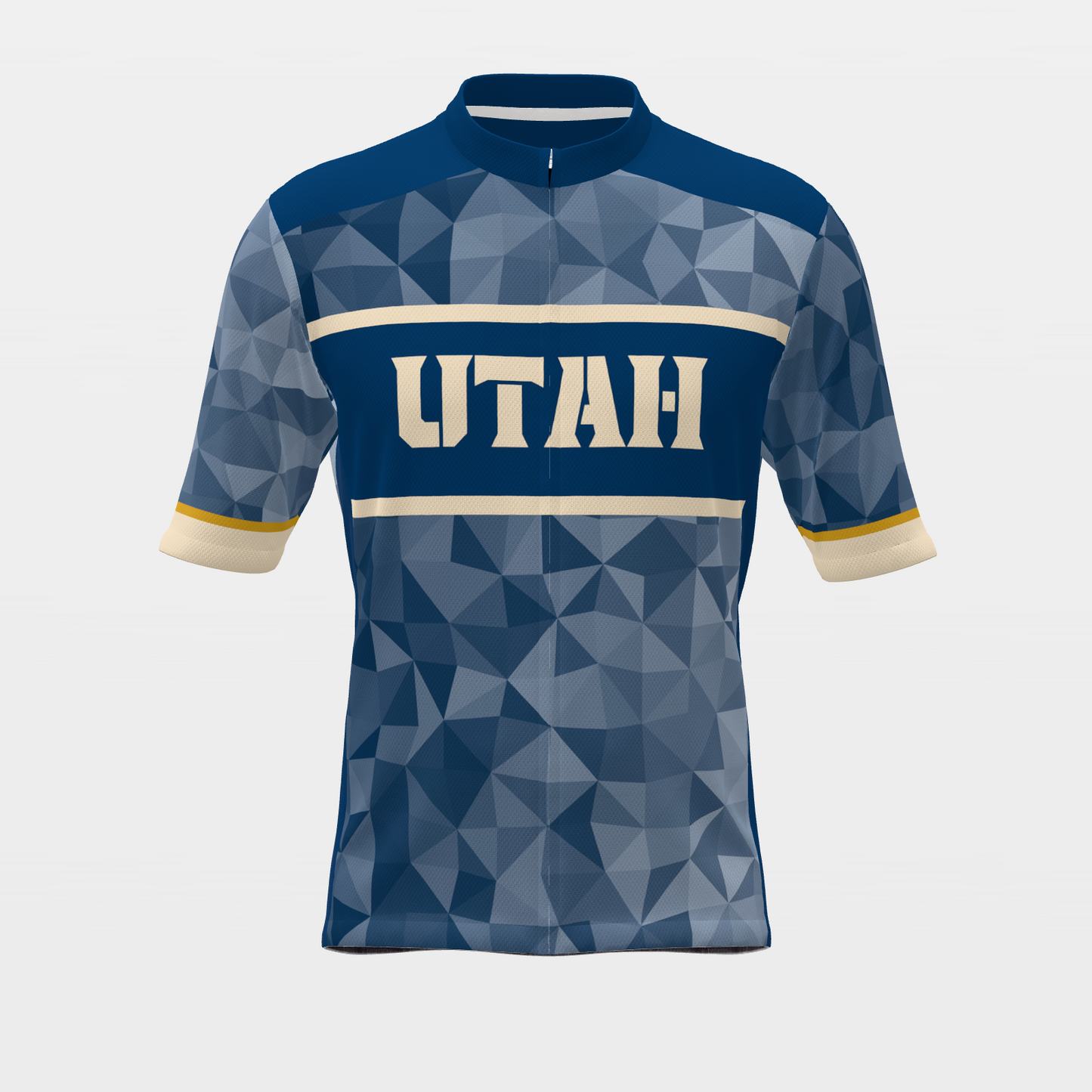 Utah State Race Kit — modern speed-fade Cycling Jersey – Front view
