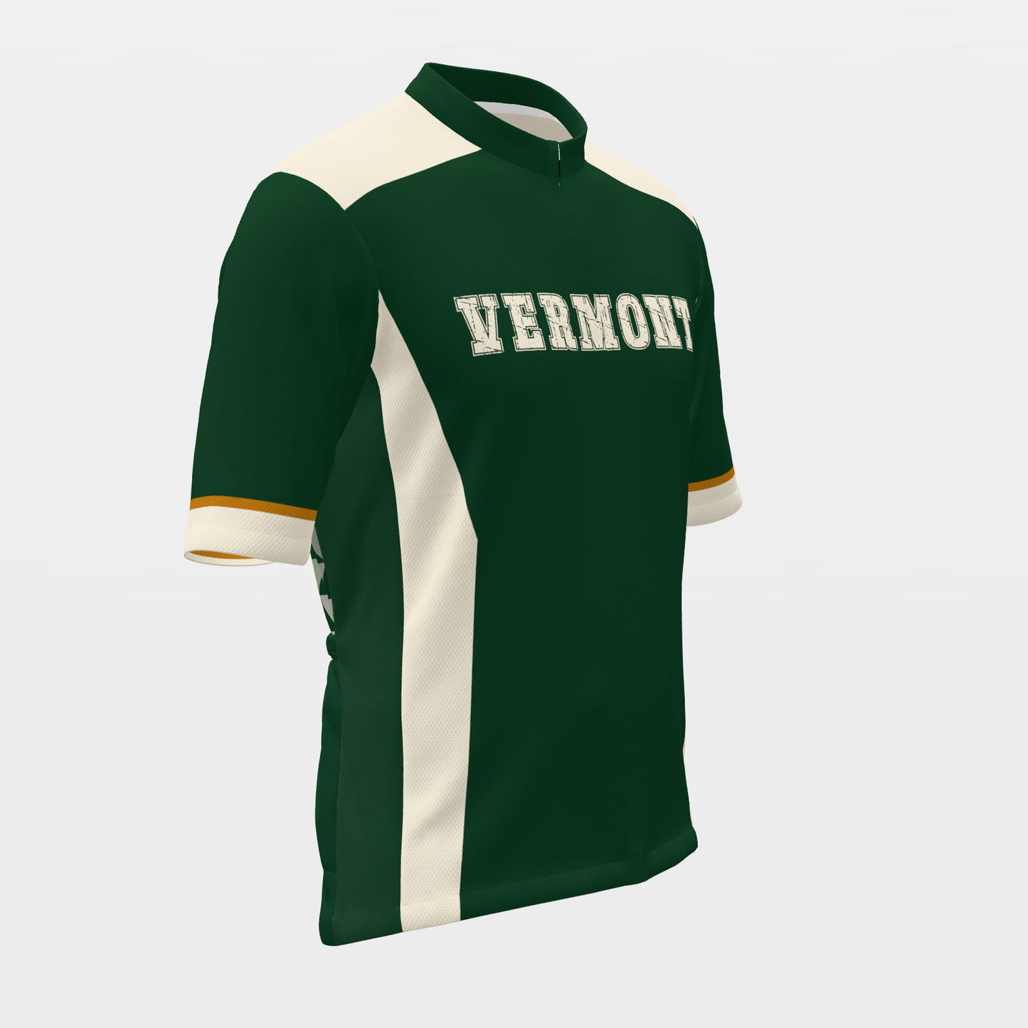 Vermont State Race Kit — modern speed-fade Cycling Jersey – Front Right view