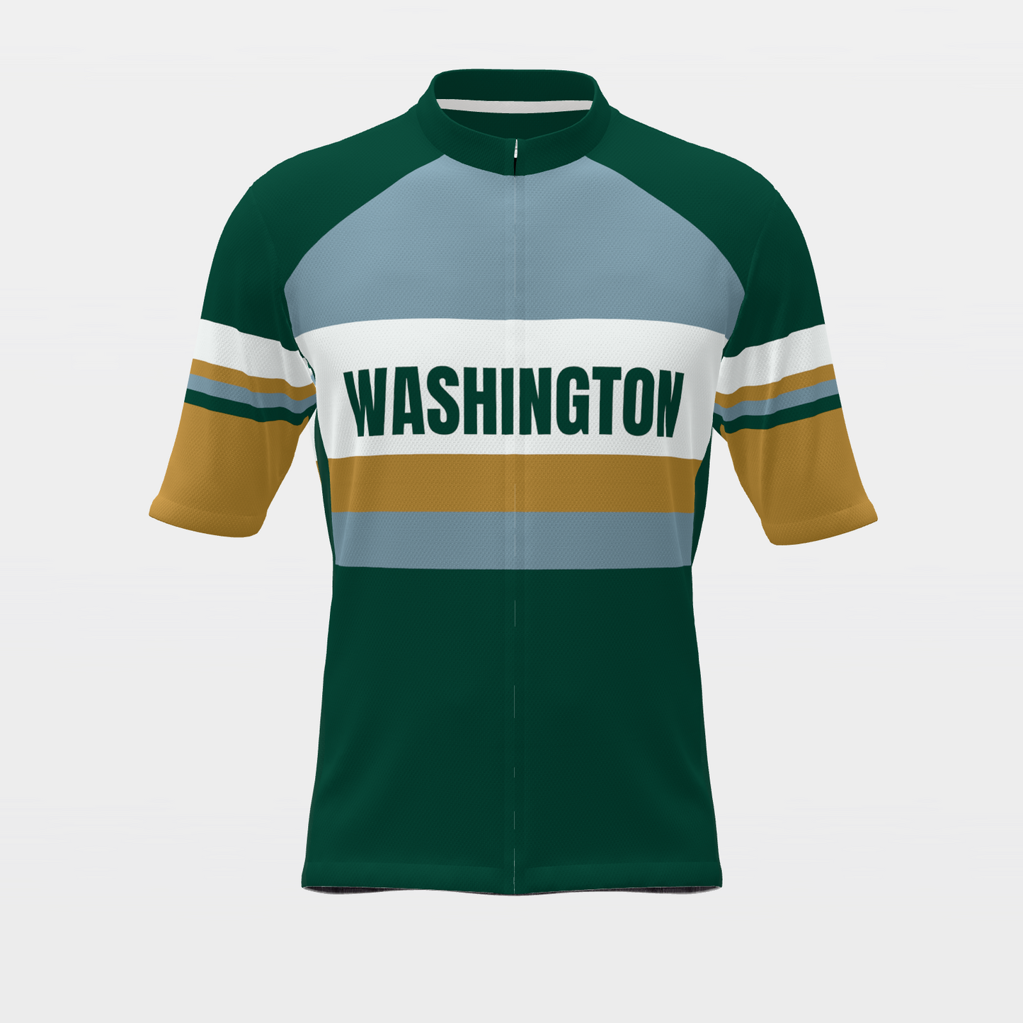 Washington State Race Kit — sponsor-band Cycling Jersey – Front view