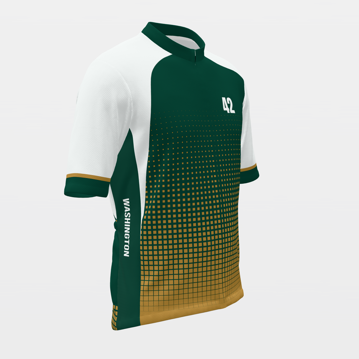 Washington State Race Kit — modern speed-fade Cycling Jersey – Front Right view