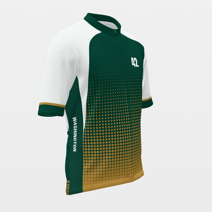 Washington State Race Kit — modern speed-fade Cycling Jersey – Front Right view
