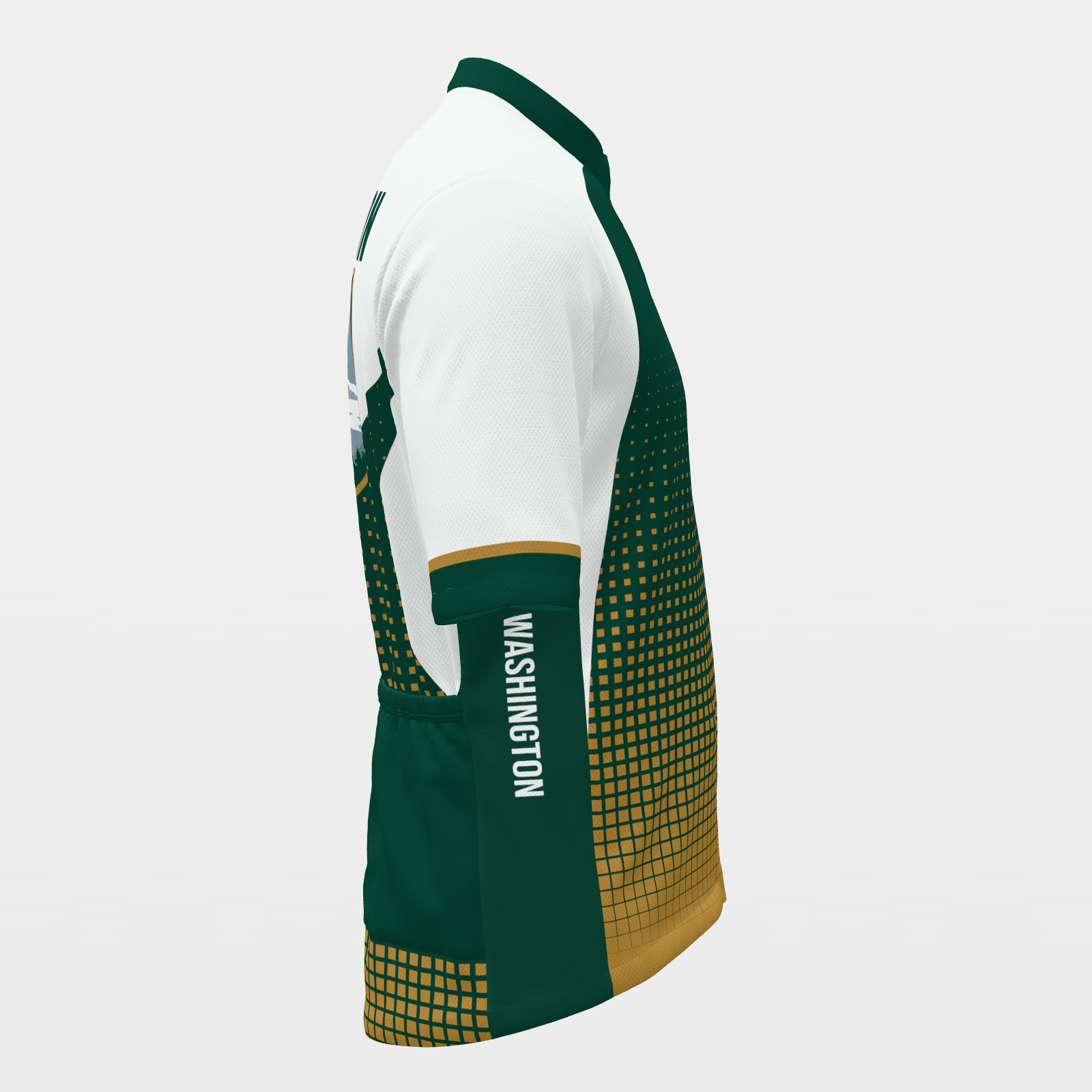 Washington State Race Kit — modern speed-fade Cycling Jersey – Right view