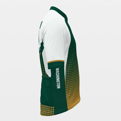 Washington State Race Kit — modern speed-fade Cycling Jersey – Right view