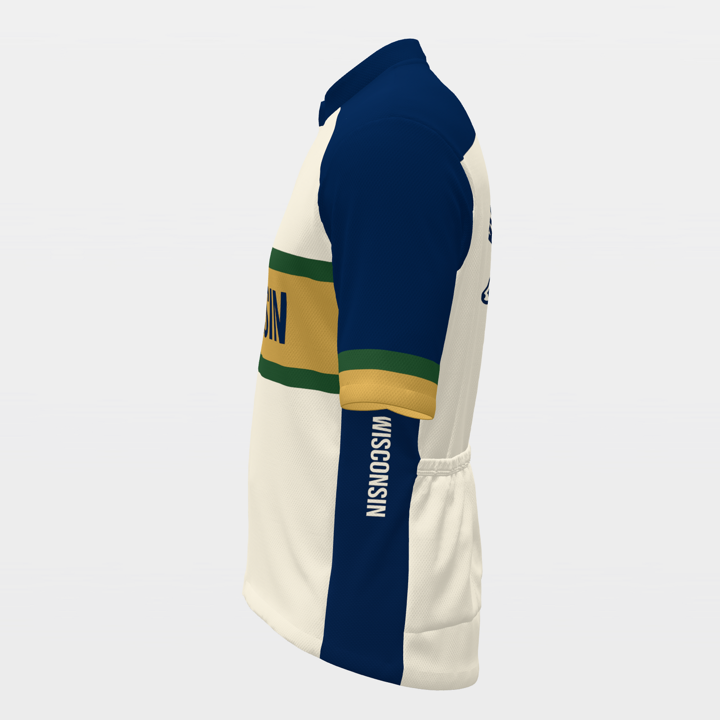 Wisconsin State Race Kit — sponsor-band Cycling Jersey – Left view