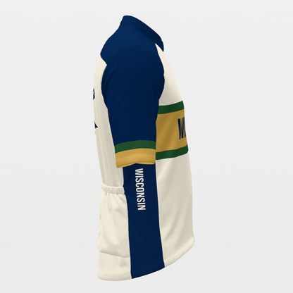 Wisconsin State Race Kit — sponsor-band Cycling Jersey – Right view