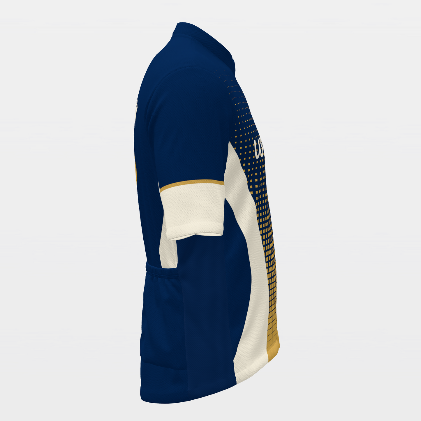 Wisconsin State Race Kit — modern speed-fade Cycling Jersey – Right view