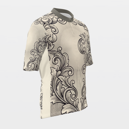 California Blackwork Tattoo Cycling Jersey – Front Right product view