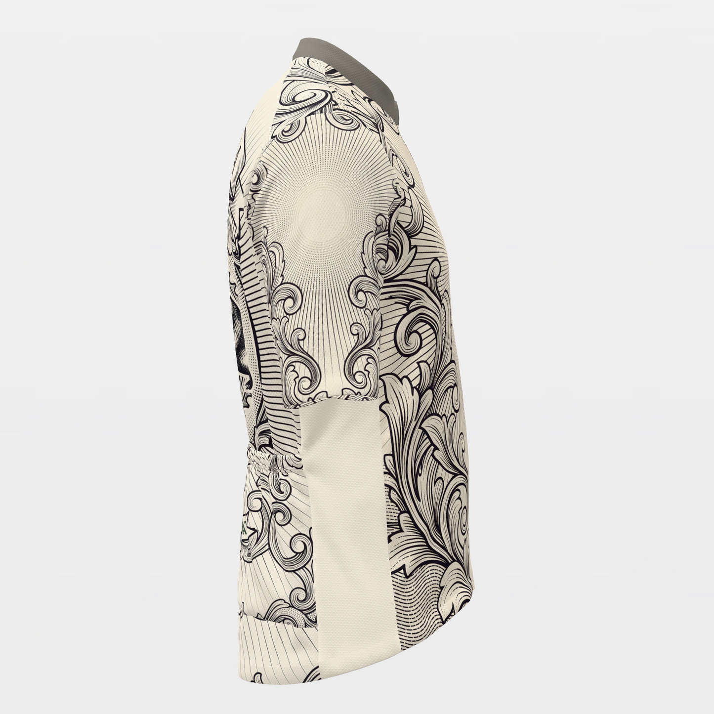 California Blackwork Tattoo Cycling Jersey – Right product view