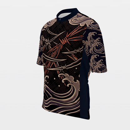 California Irezumi Tattoo Cycling Jersey – Front Left product view