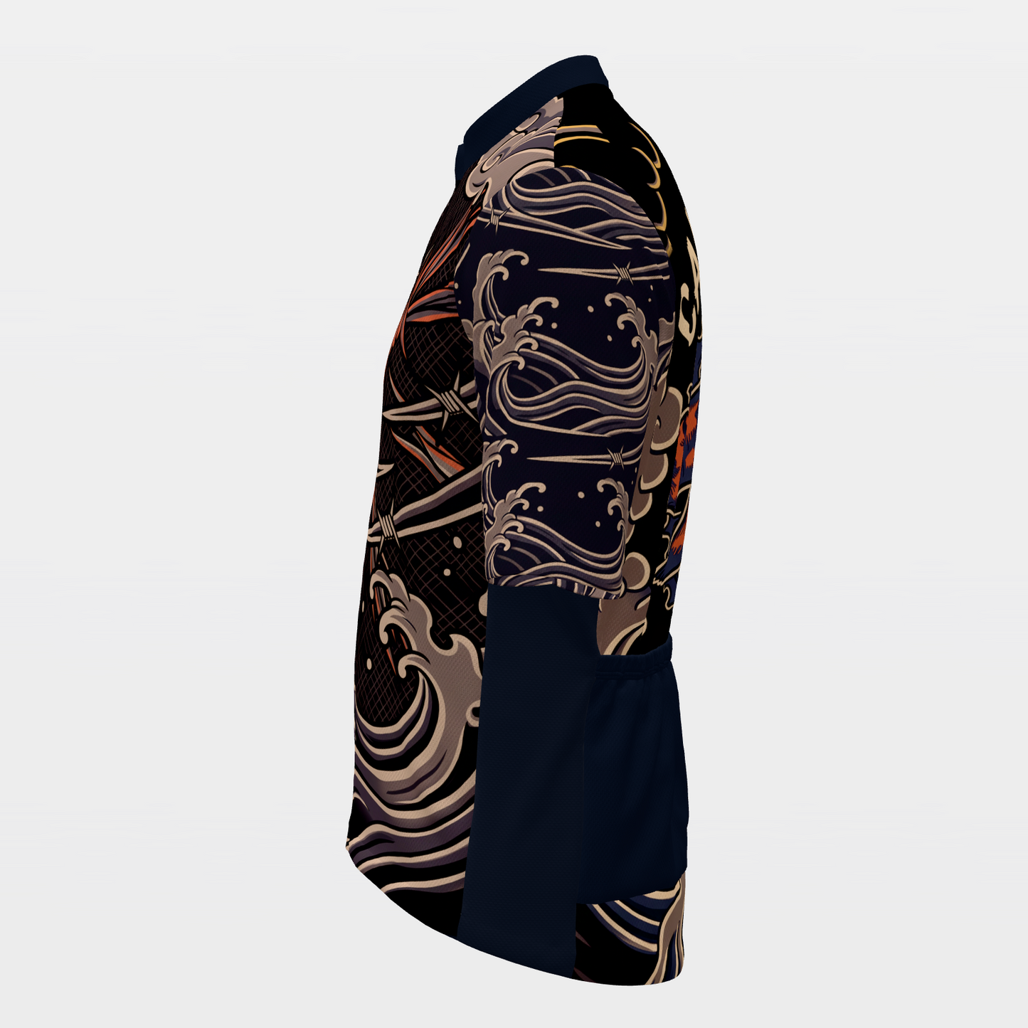 California Irezumi Tattoo Cycling Jersey – Left product view