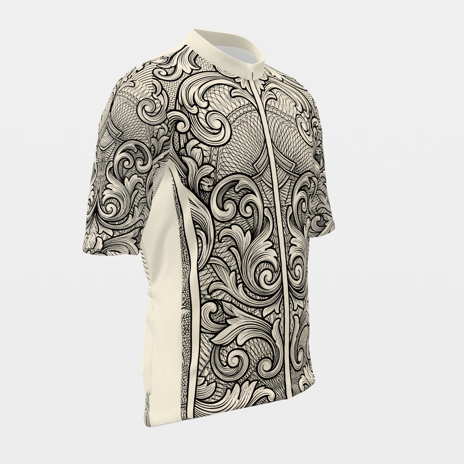Florida Blackwork Tattoo Cycling Jersey – Front Right product view
