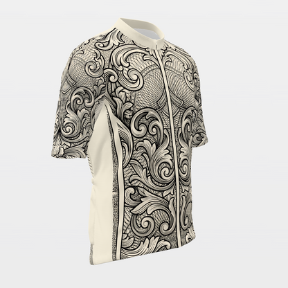 Florida Blackwork Tattoo Cycling Jersey – Front Right product view