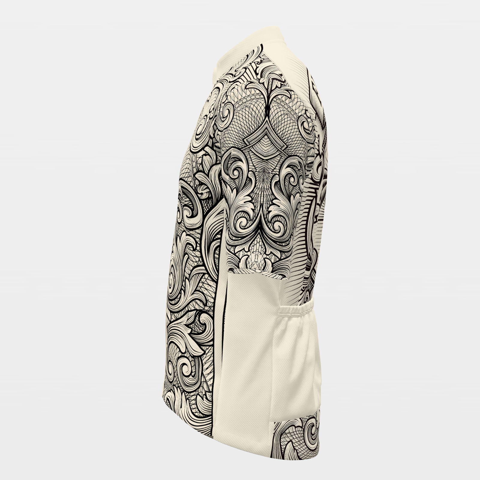 Florida Blackwork Tattoo Cycling Jersey – Left product view