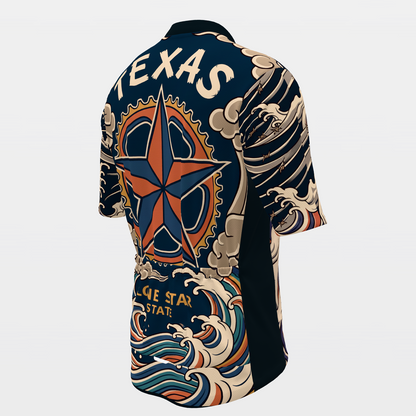 Texas Irezumi Tattoo Cycling Jersey – Back Right product view
