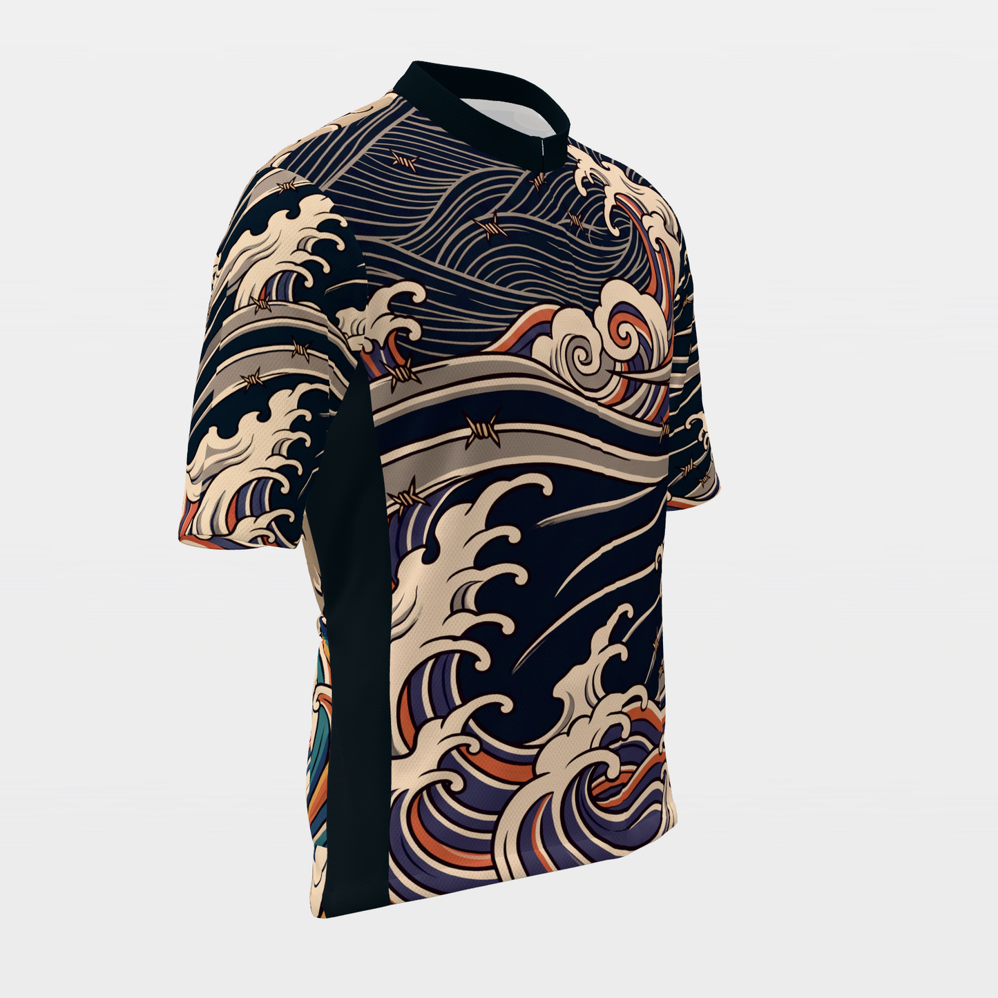 Texas Irezumi Tattoo Cycling Jersey – Front Right product view