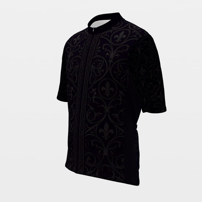 Florida Blackletter Cycling Jersey – Front Left product view