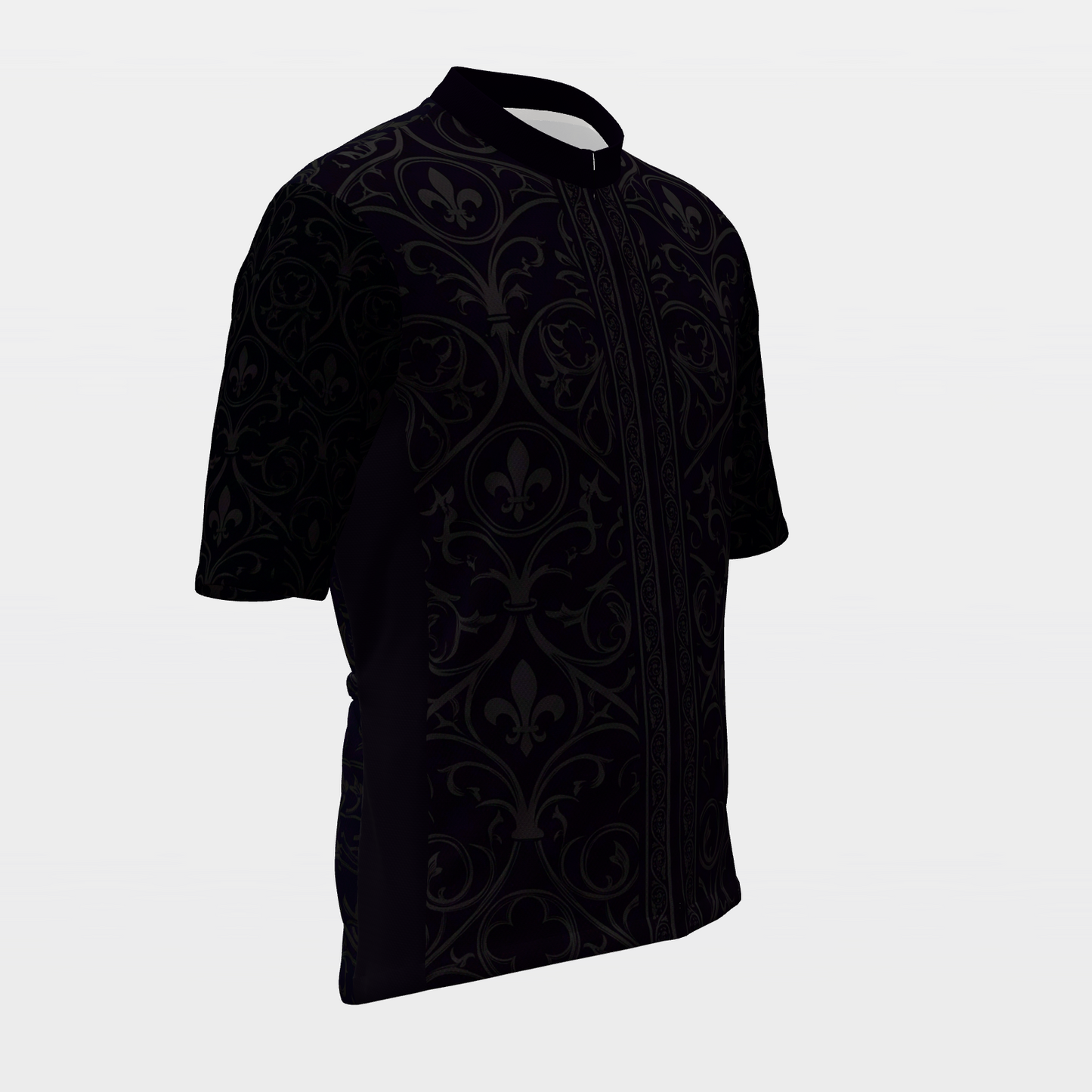 Florida Blackletter Cycling Jersey – Front Right product view