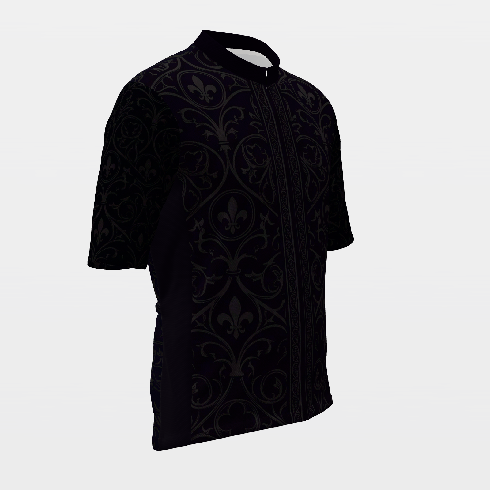 Florida Blackletter Cycling Jersey – Front Right product view