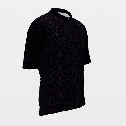Florida Blackletter Cycling Jersey – Front Right product view