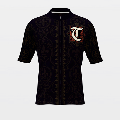 Texas Blackletter Cycling Jersey – Front product view