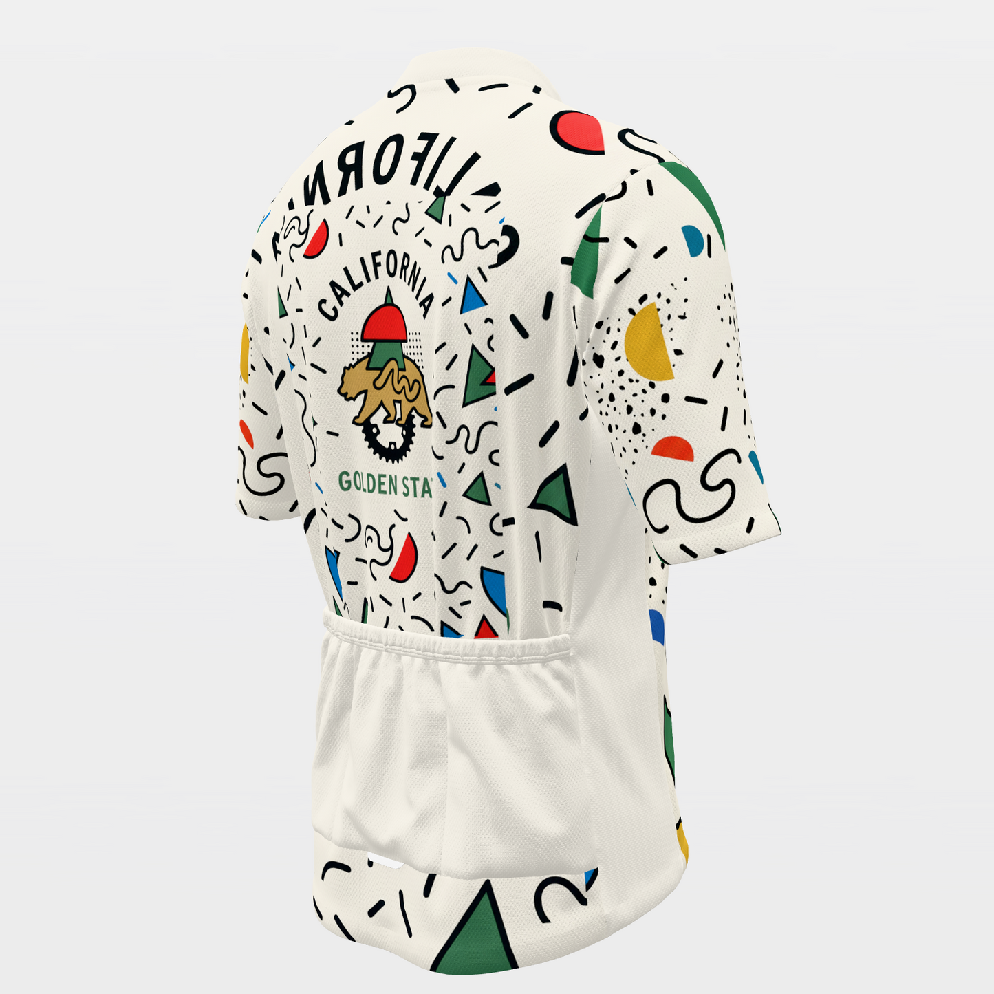 California Memphis Milano Cycling Jersey – Back Right product view
