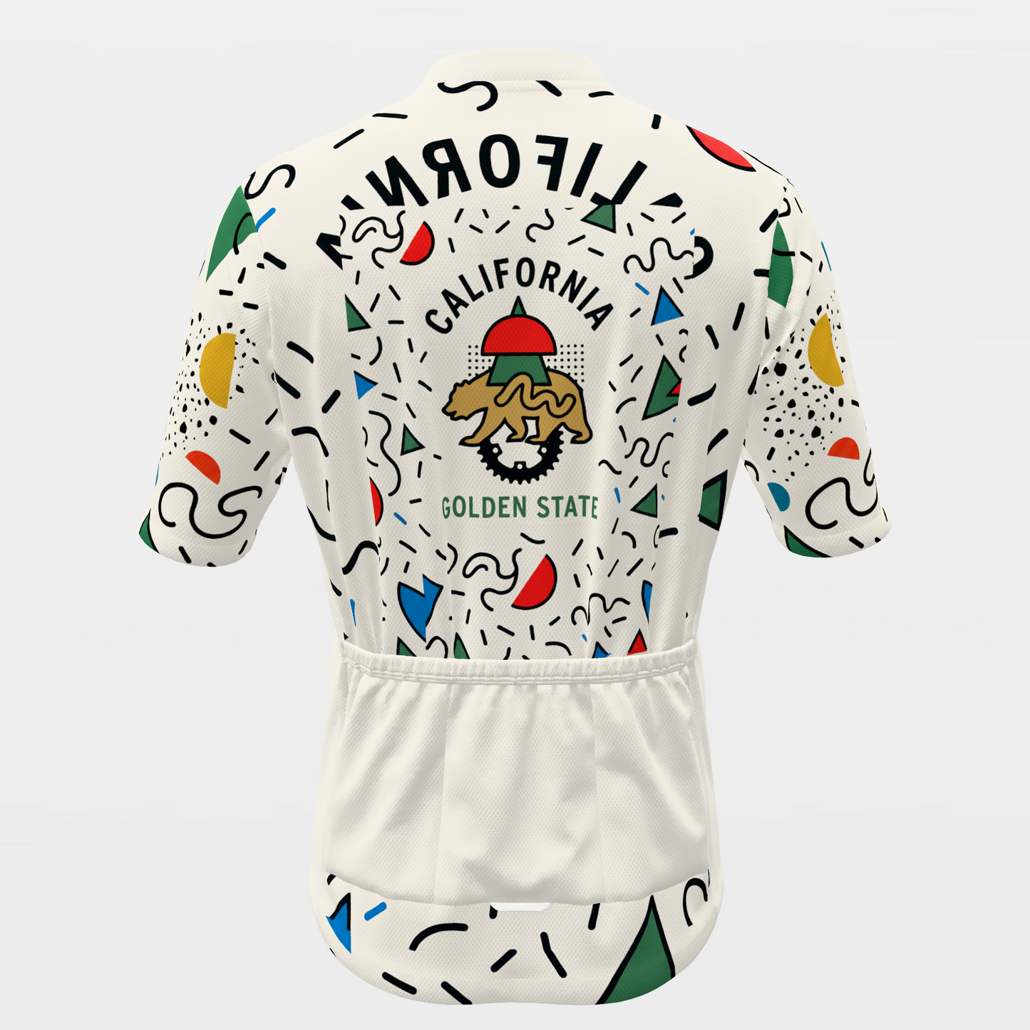 California Memphis Milano Cycling Jersey – Back product view