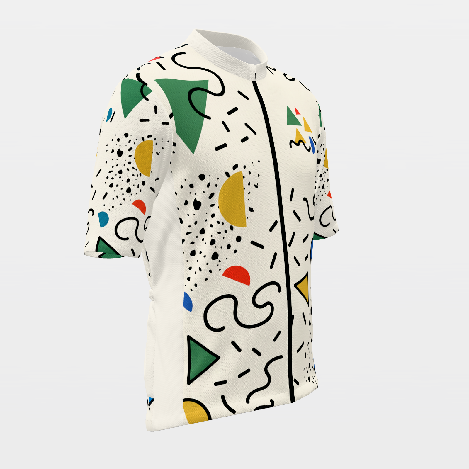 California Memphis Milano Cycling Jersey – Front Right product view