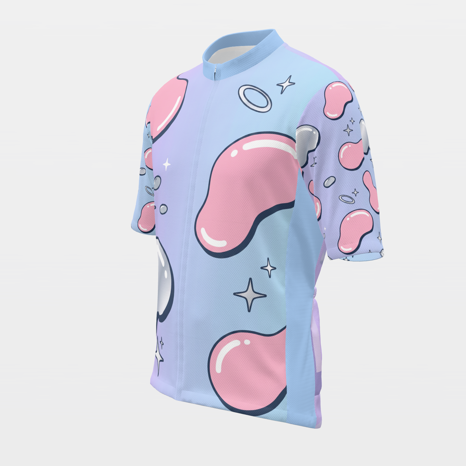 California Chrome Y2K Cycling Jersey – Front Left product view