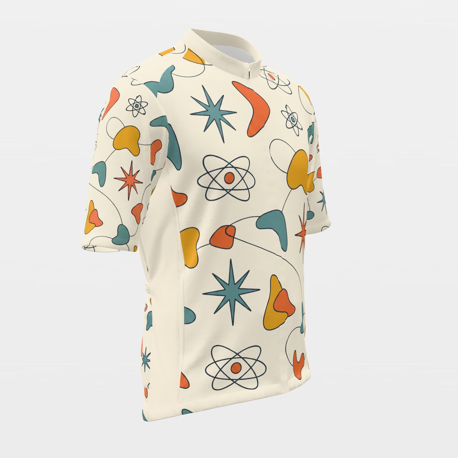 Florida Atomic Starburst Cycling Jersey – Front Right product view