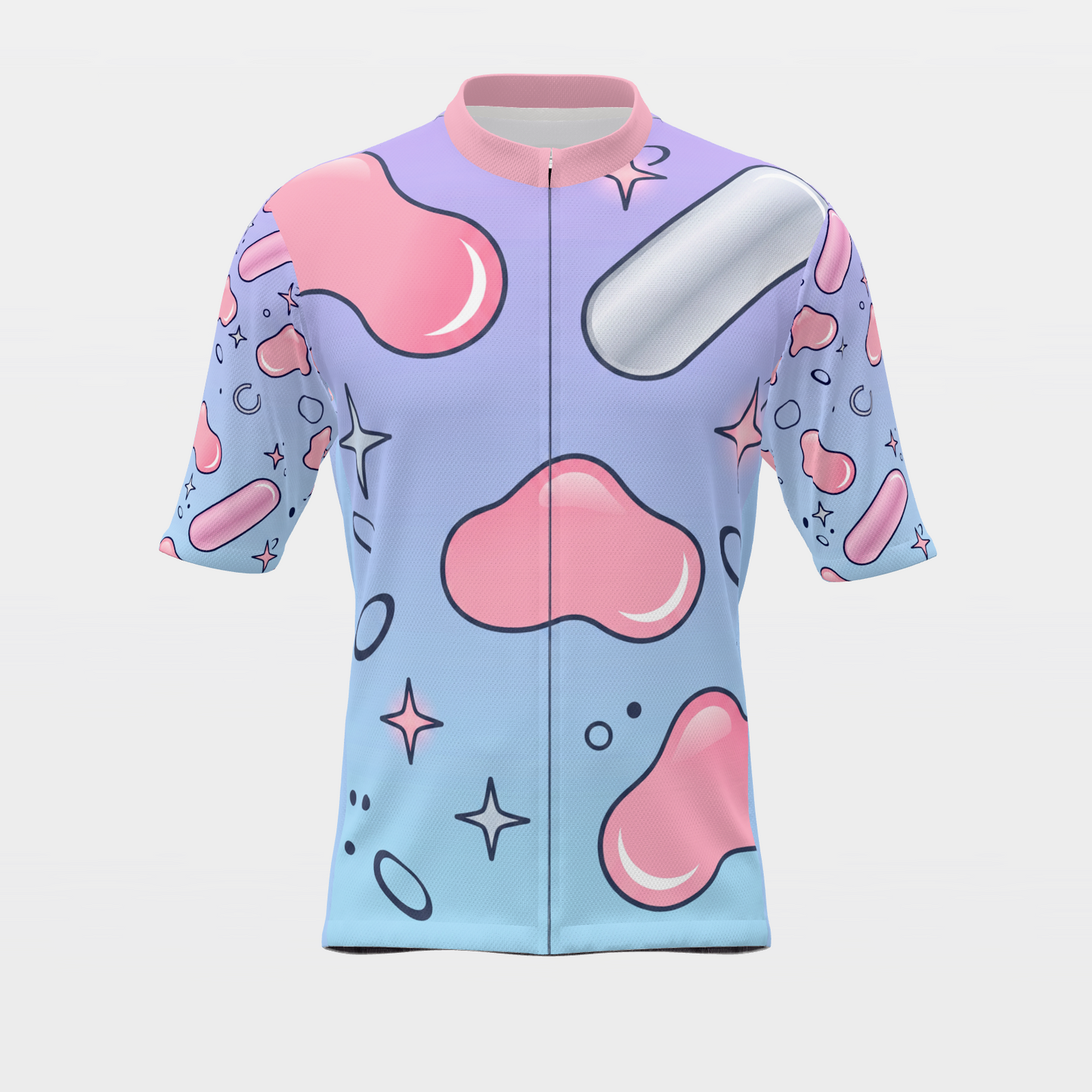 Florida Chrome Y2K Cycling Jersey – Front product view