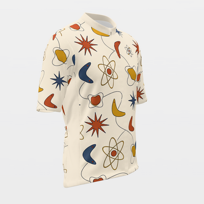 Texas Atomic Starburst Cycling Jersey – Front Right product view