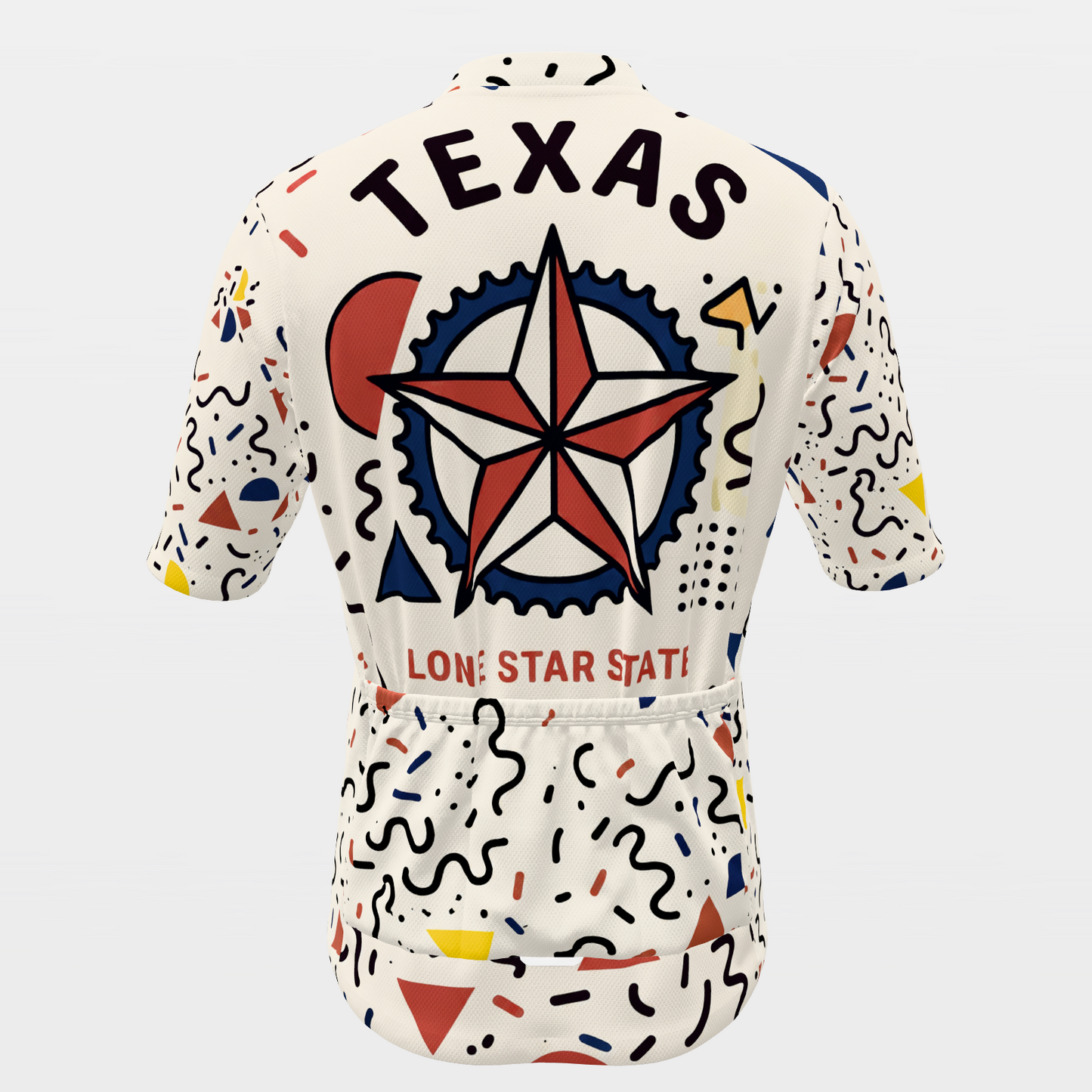 Texas Memphis Milano Cycling Jersey – Back product view