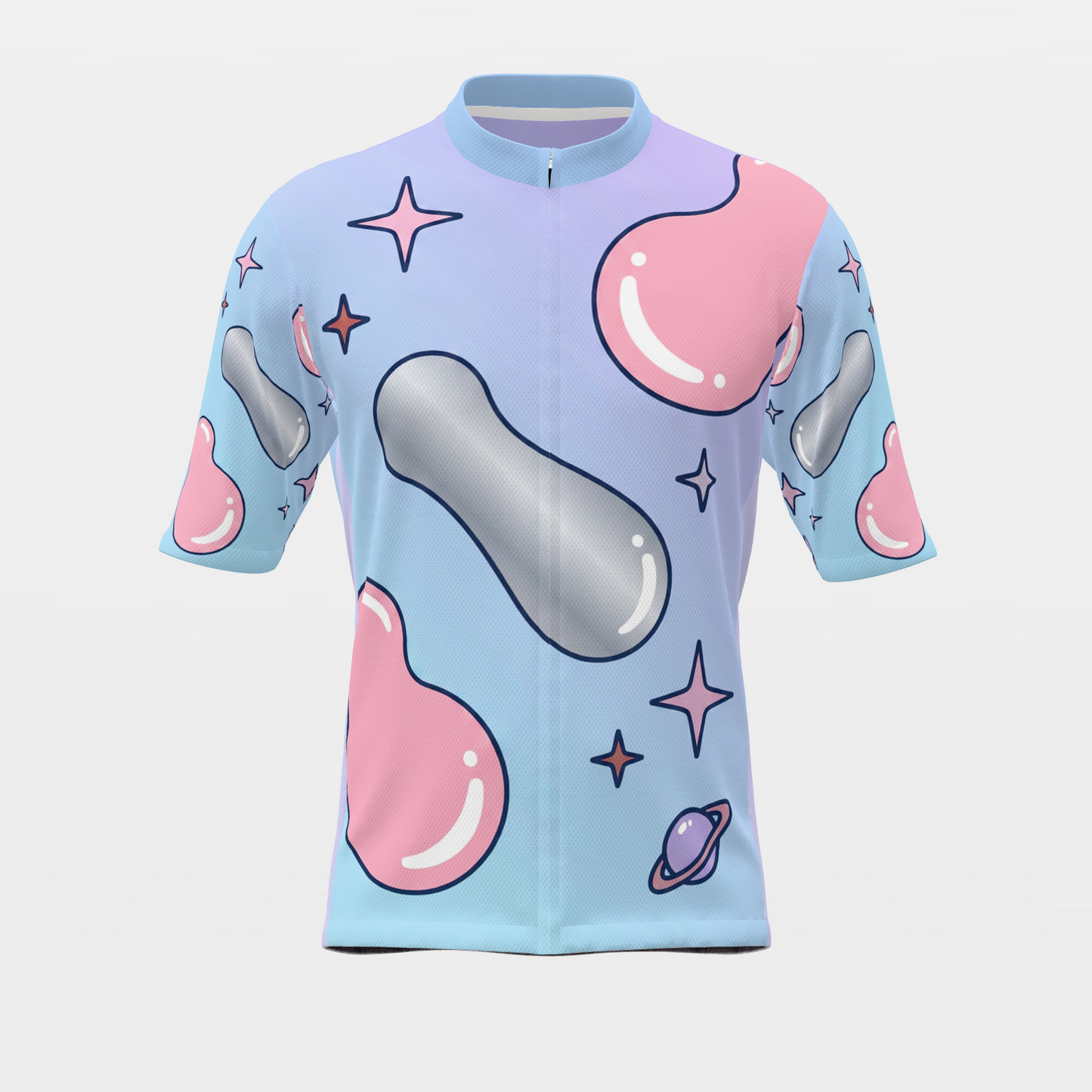 Texas Chrome Y2K Cycling Jersey – Front product view